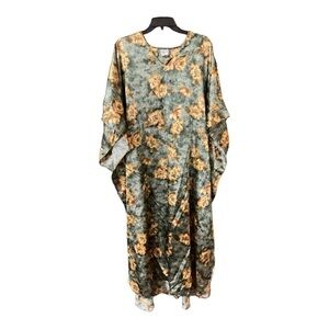 Vintage Sante Classics Floral Kaftan One Size